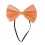 Noeud papillon orange fluo