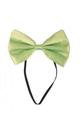 Noeud papillon vert fluo