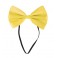 Noeud papillon jaune fluo