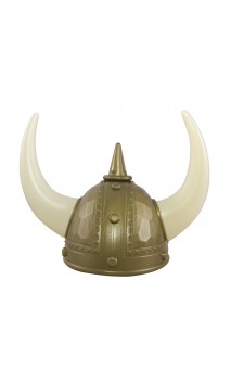 Casque viking avec grande cornes