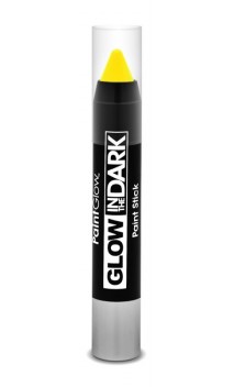Crayon jaune fluo phosphorescent