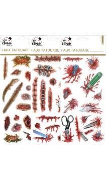 Planche tatouage cicatrice