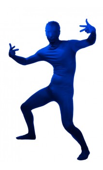 Combinaison seconde peau bleu