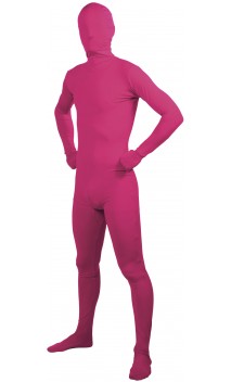 Combinaison seconde peau rose fuchsia