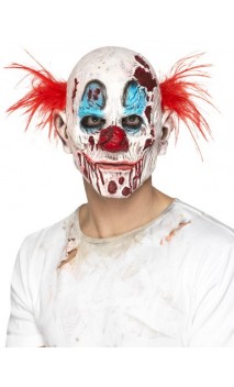 Masque clown zombie intégral luxe