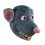 Masque de souris, rat, ratatouille en latex