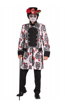 Veste mexicaine dia de los muertos luxe