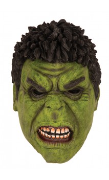 Vente masque super héros marvel hulk latex intégral, masque avengers