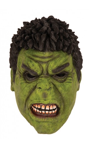 Vente masque super héros marvel hulk latex intégral, masque avengers