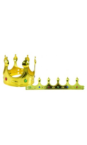 Couronne de roi, prince avec pierres