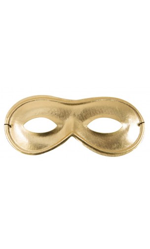masque loup tissus métallisé doré en vente à paris et en ligne
