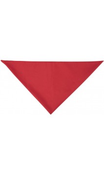 Bandana rouge en tissus uni pour déguisement cow boy lucky luke en vente