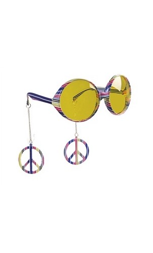 Lunette Hippie avec boucle d'oreille