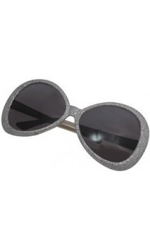 Lunettes Disco Argenté