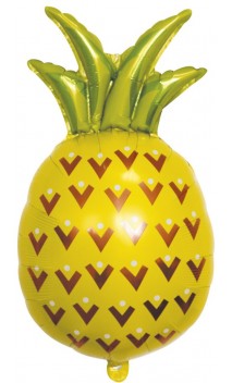 Ballon fruit Ananas métallisé en vente à Paris chez Be Happy