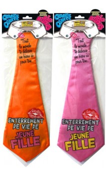 Cravate EVDJF - Enterrement vie de jeune fille