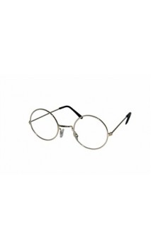 Lunettes dorée ronde 