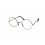 Lunettes dorée ronde 