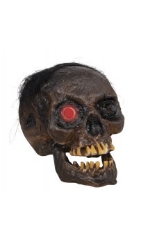 Tête de momie lumineuse 20cm