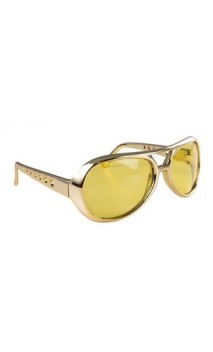 Lunettes Elvis Dorée