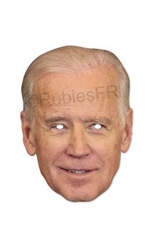 Masque carton Joe Biden