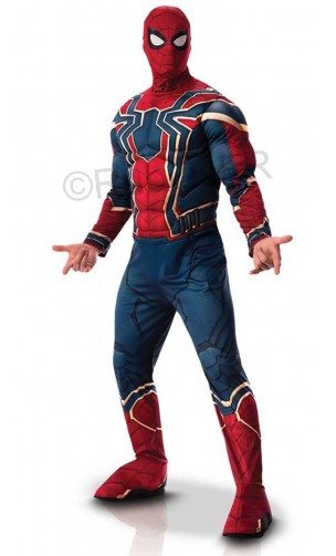 Location déguisement spiderman iron spider luxe pour adulte à Paris et en ligne