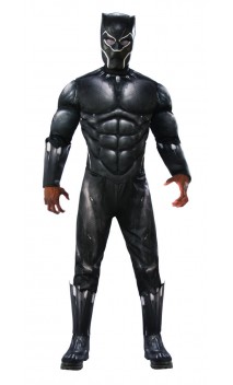 Déguisement black panther luxe pour adulte en location chez Be Happy et en ligne