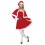 Costume mère noël luxe en velours