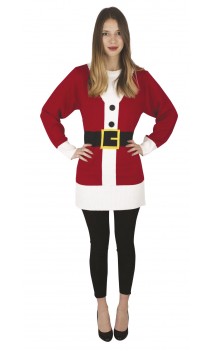 Pull mère noël adulte