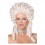 Perruque Marquise Versailles blanche avec bouclette longue en vente chez Be Happy
