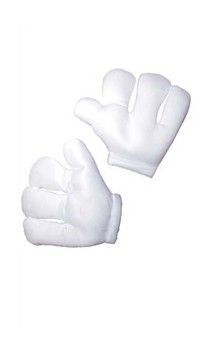 Gants géant blanc