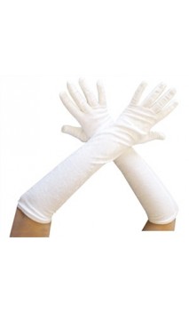 Gants longs Blanc CH