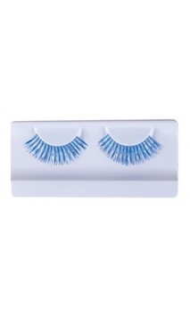 Faux cils Bleu & Argenté