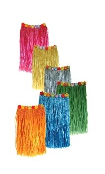 Jupe Hawaïenne couleur