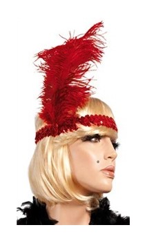 Bandeau Charleston Rouge