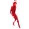 Ailes d'ange rouge 60 cm