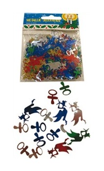 Confettis de table naissance