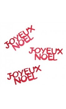 Confettis de table Joyeux Noël