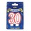 Bougie chiffre 30