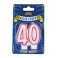 Bougie chiffre 40