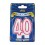 Bougie chiffre 40