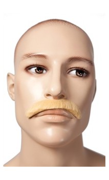 Moustache année 60 Blond