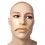 Moustache année 60 Blond