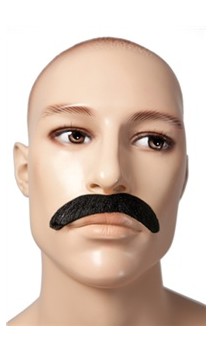 Moustache année 60 - 70 noir