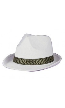 Chapeau Funk blanc