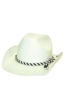 Chapeau Cowboy blanc