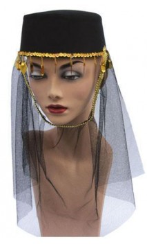 Coiffe Orientale noir