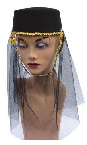 Coiffe Orientale noir