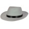 Chapeau Borsalino blanc