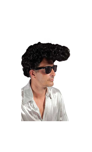 Perruque Elvis banane